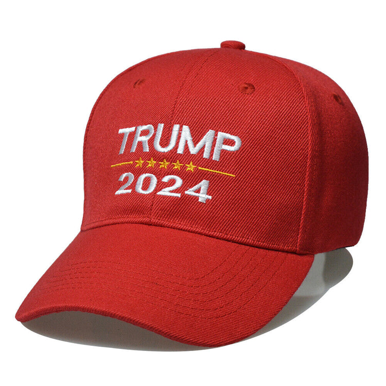 Trump 2024 Hat Make America Great Again Embroidered Adjustable Baseball Cap