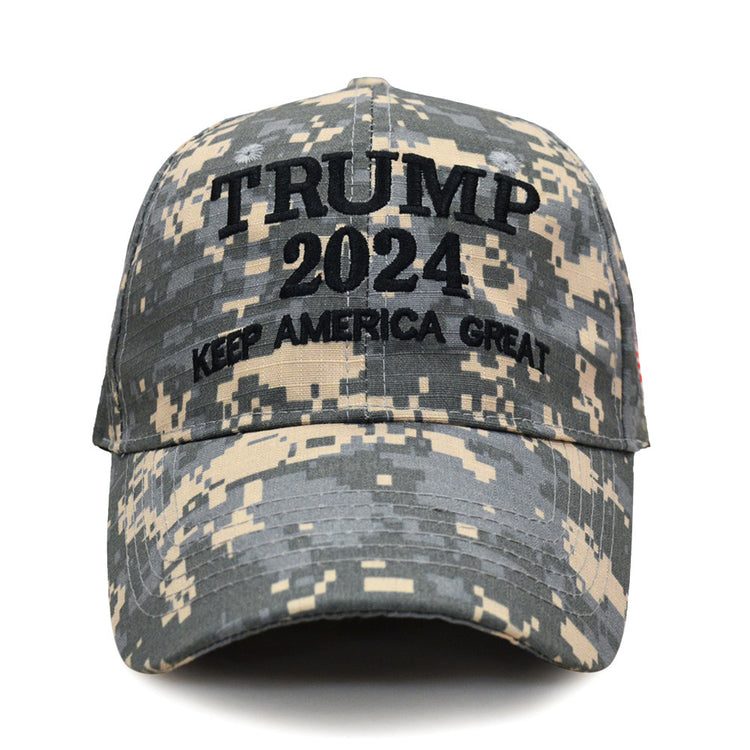 Trump 2024 Hat Make America Great Again Embroidered Adjustable Baseball Cap