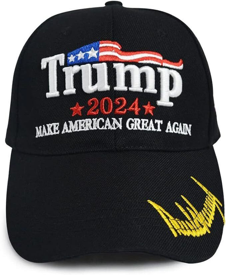 Trump 2024 Hat Make America Great Again Embroidered Adjustable Baseball Cap