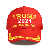 Trump 2024 Hat Make America Great Again Embroidered Adjustable Baseball Cap