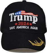 Trump 2024 Hat Make America Great Again Embroidered Adjustable Baseball Cap