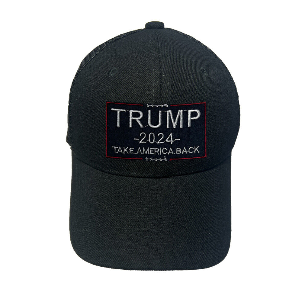 Trump 2024 Hat Make America Great Again Embroidered Adjustable Baseball Cap
