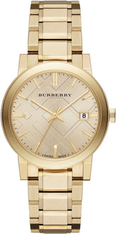 Unisex Classic Checked Analog Quartz 38Mm Watch BU9033