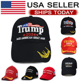 Trump 2024 Hat Make America Great Again Embroidered Adjustable Baseball Cap